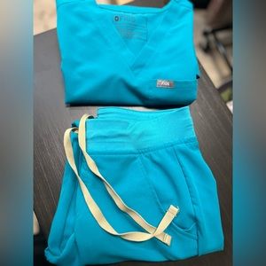 Figs Scrubs set (Teal)